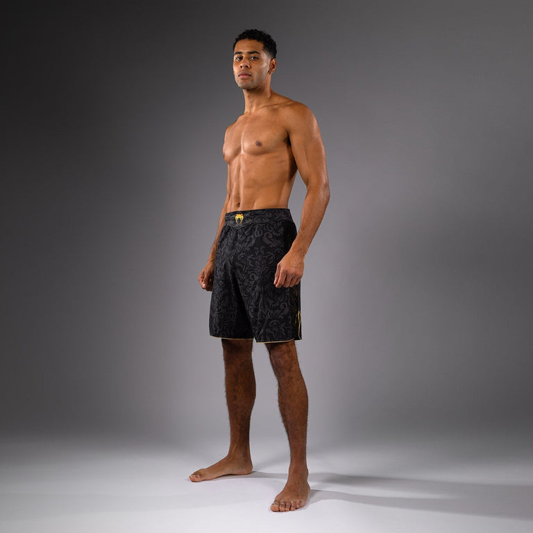 Venum x Topuria Unmatched Edition Fight Shorts - Black/Gold - Venum
