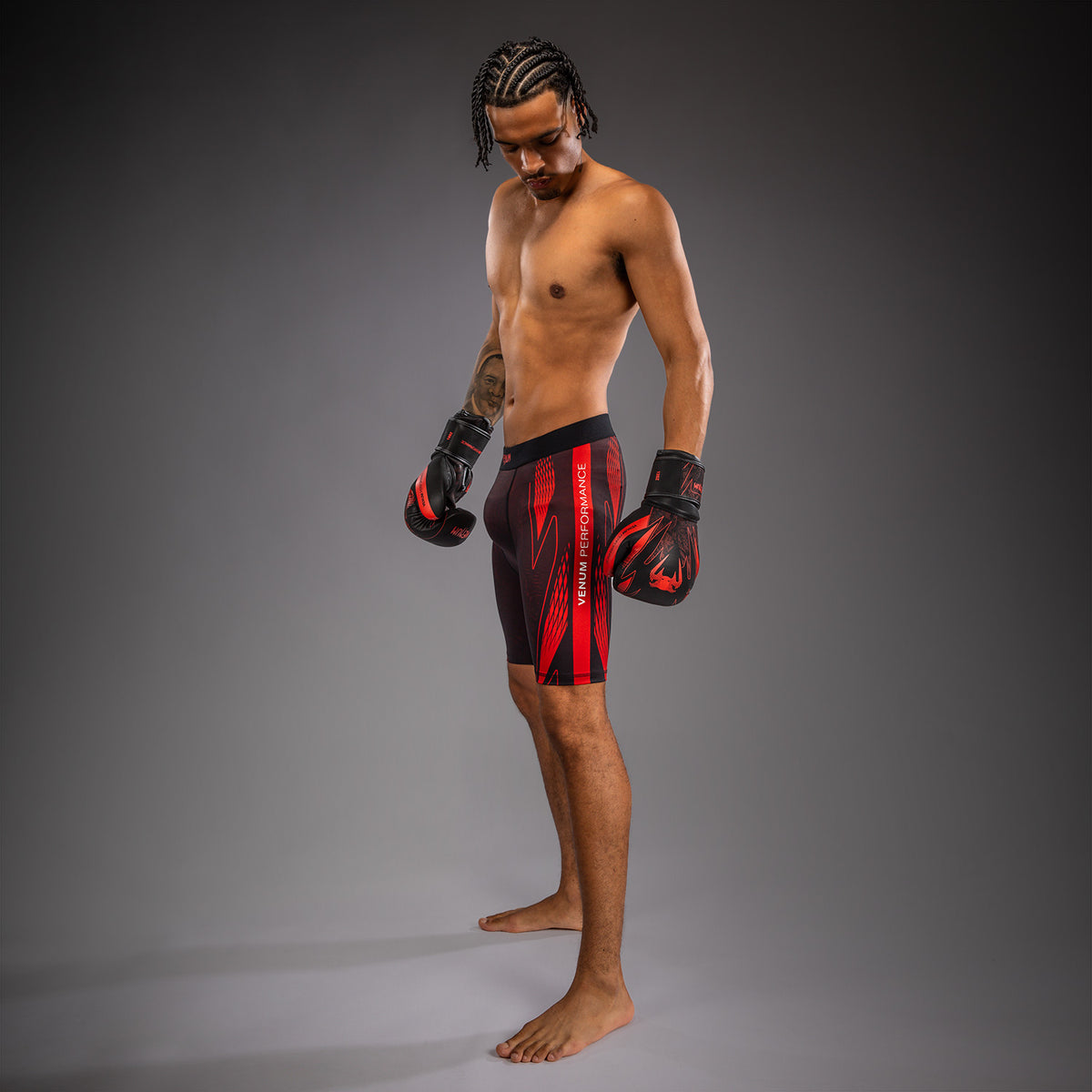 Venum Amazonia Reborn Vale Tudo Shorts - Black/Red