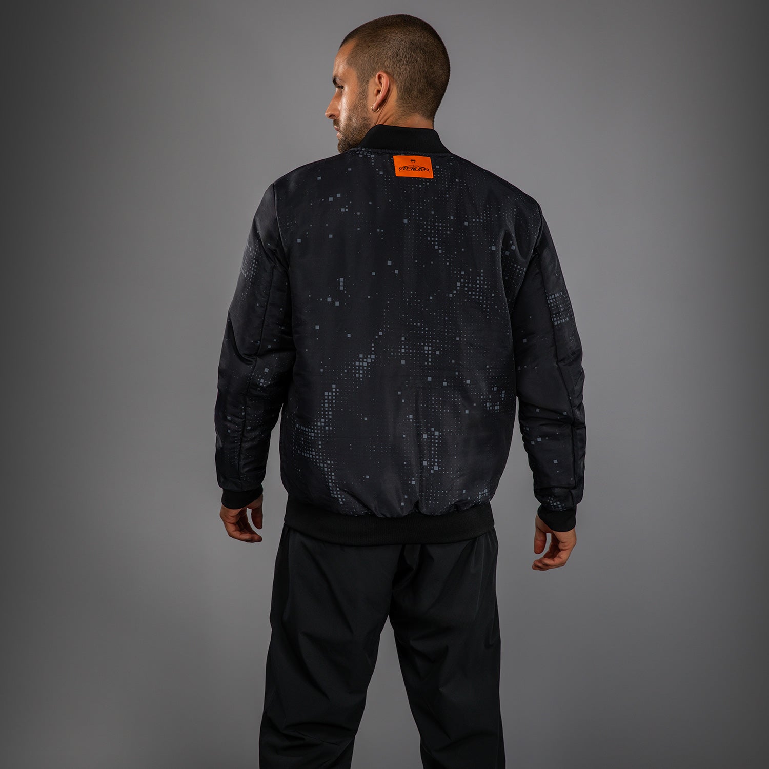 Venum Eclipse Bomber Jacket - Black/Ivory - Venum