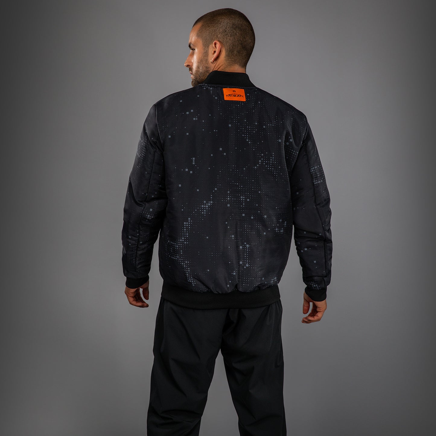 Venum Eclipse Bomber Jacket - Black/Ivory