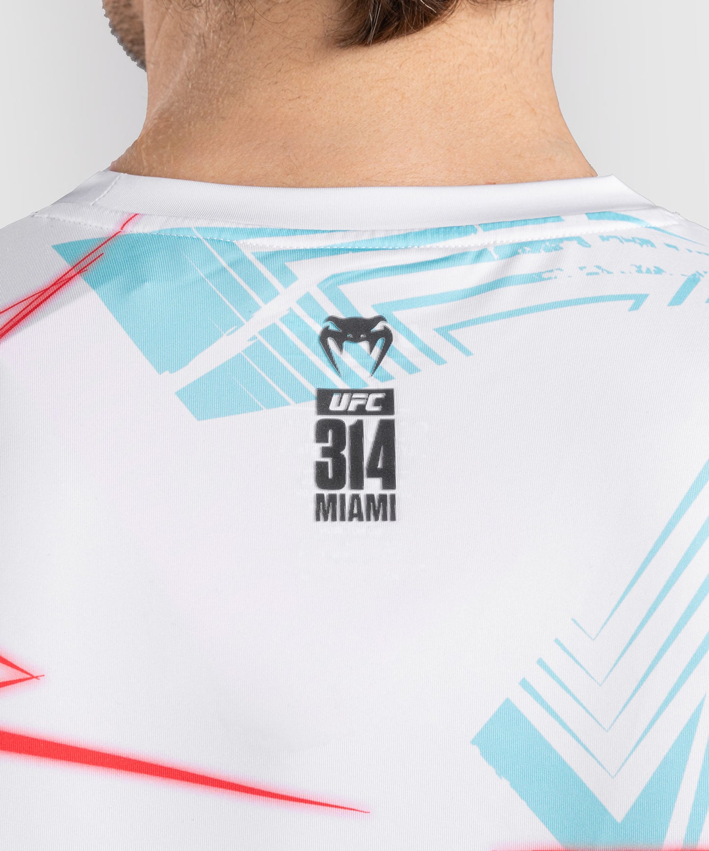 Men’s UFC Fusion By Venum Miami Edition White Fight Week Dry-Tech T-Shirt