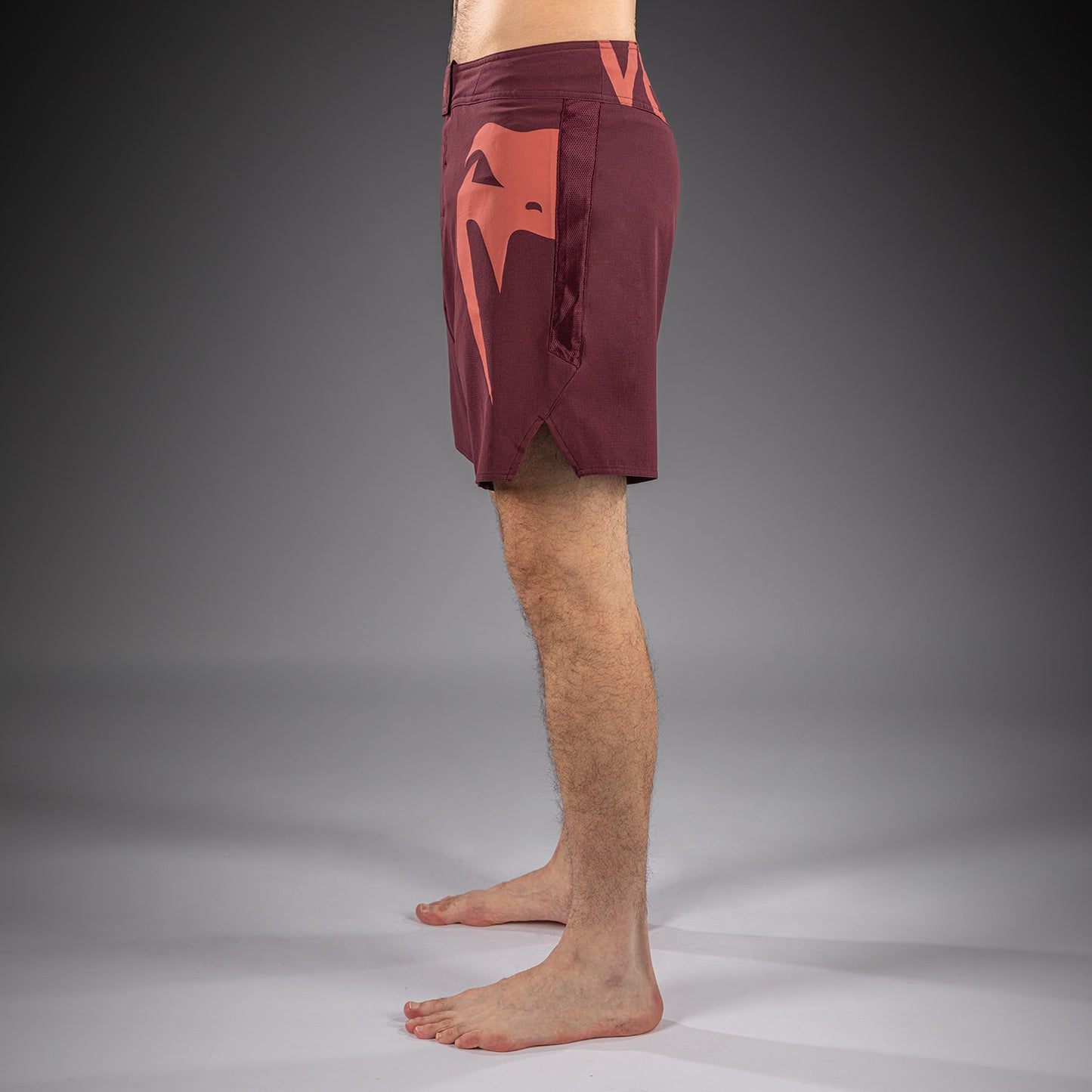 Venum Light 5.0 Fightshorts - Dark Brown/Terracota