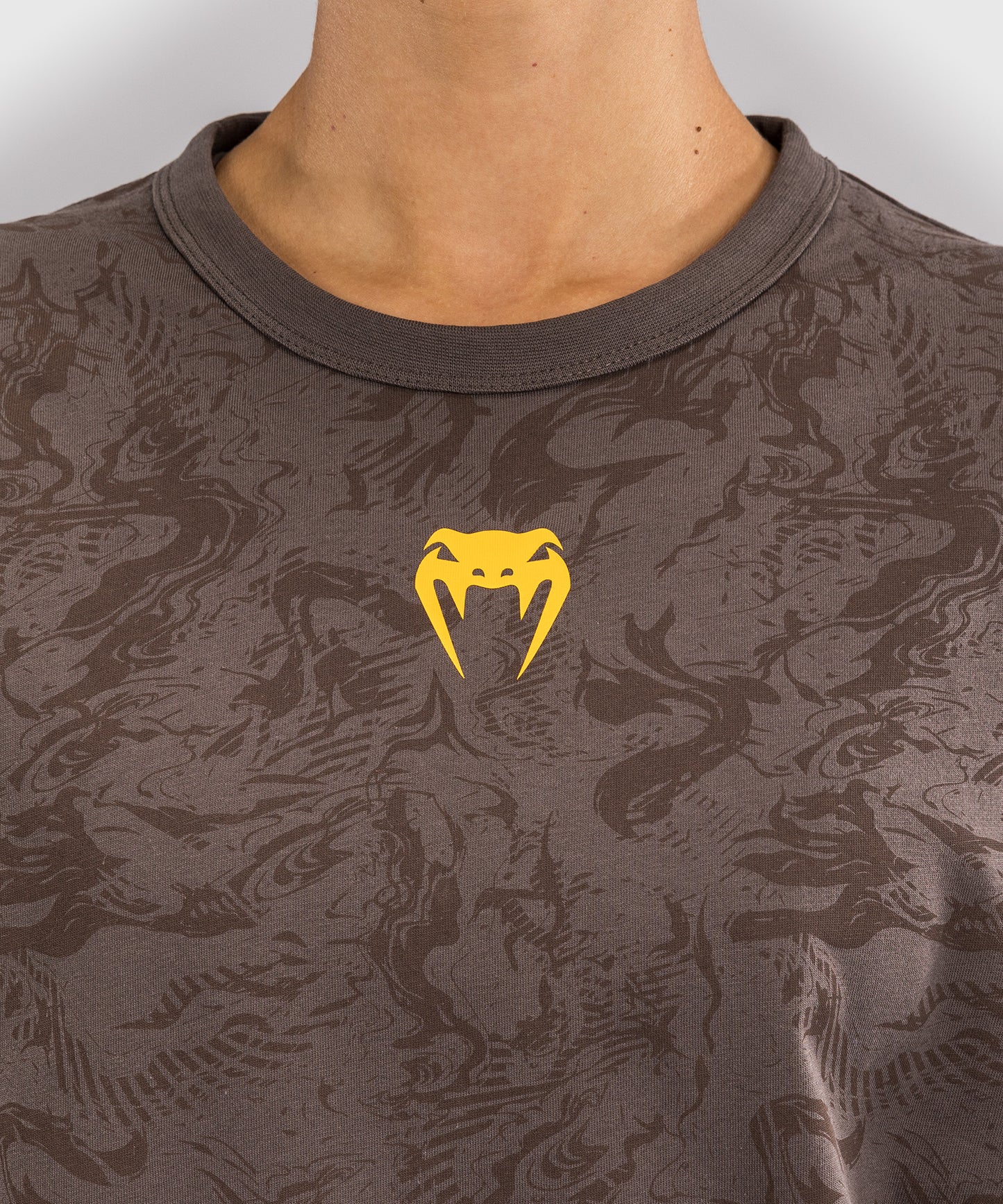 UFC Fusion by Venum Fight Week Women’s Short Sleeve Cotton T-Shirt - Earthen Brown
