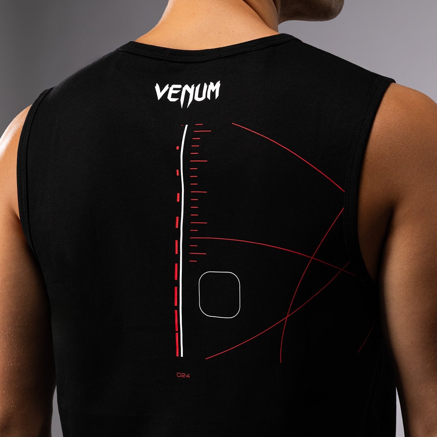 Venum Tactical XT Tank Top - Black/Fire Red