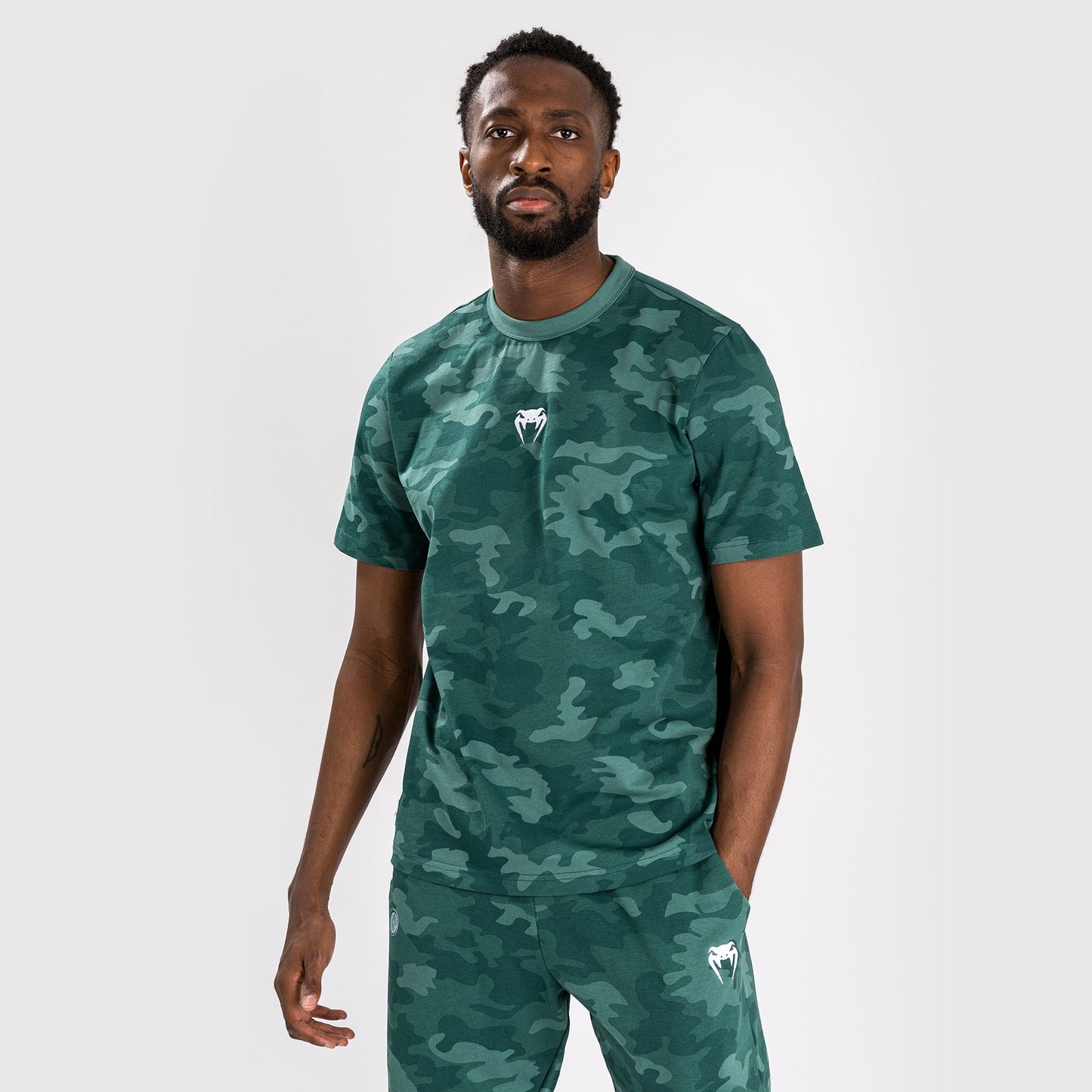 Venum Vortex XL Men's T–Shirt - Turquoise Camo