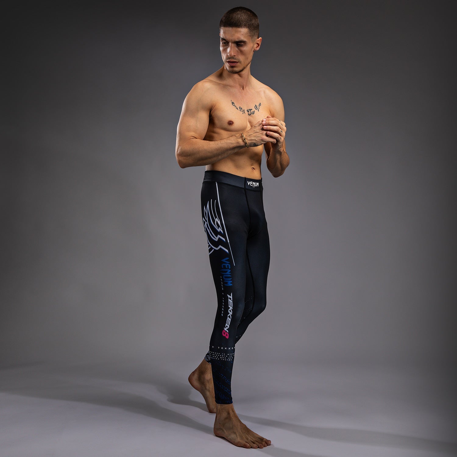 VENUM ヴェナムパンツ Venum x TEKKEN 8 - Jin Kazama Spats - Blue/Black/White - Venum