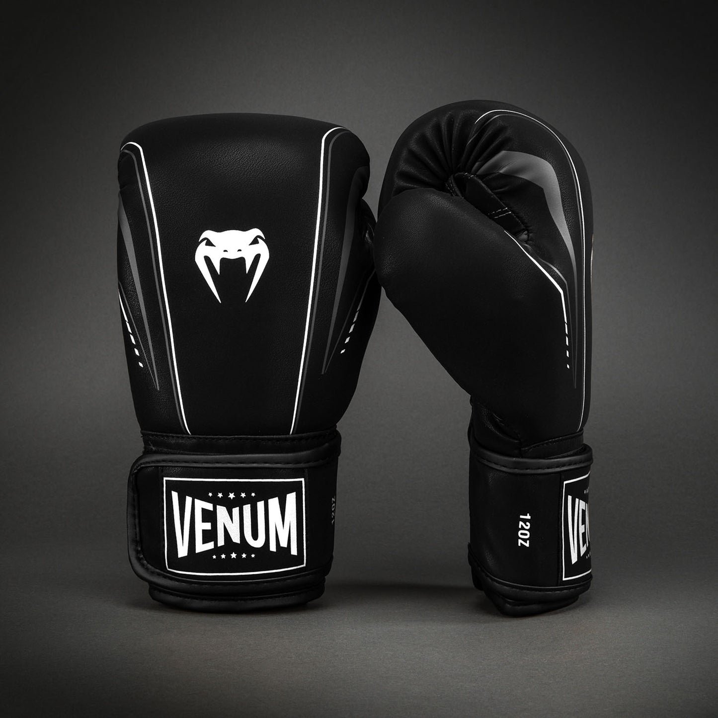 Venum Streamline Boxing Gloves - Black/White