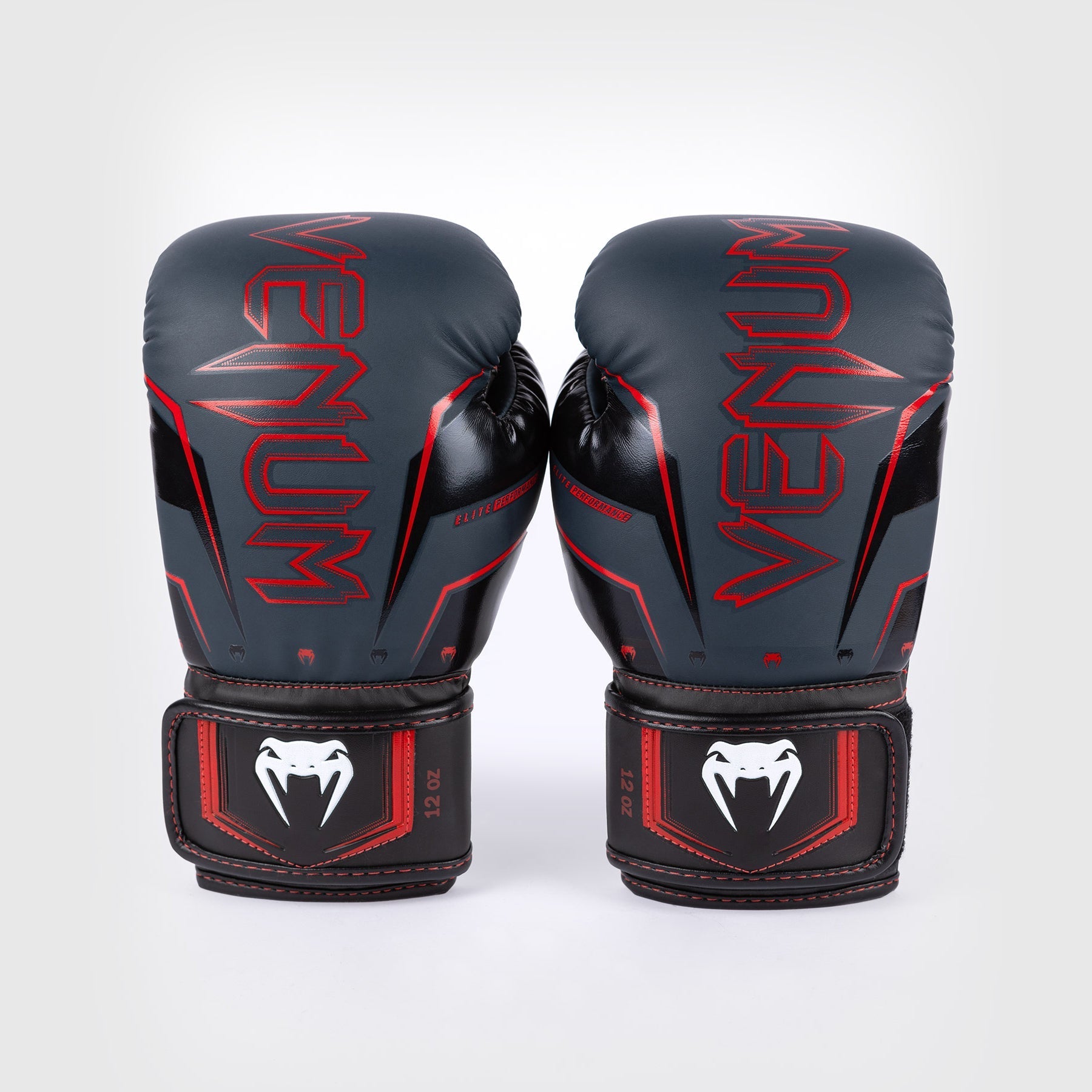 【おまけ付き】Venum Elite Evo ボクシンググローブ 12oz Venum Elite Evo Boxing Gloves - Navy/Black/Red - Venum