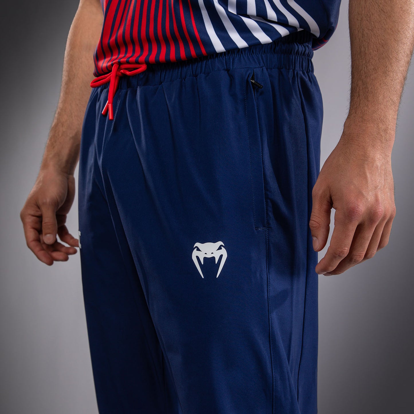 Men's Official UFC Freedom 250 by Venum Blue Authentic Fight Night Walkout Pant  product-type_Jogging Pants Venum