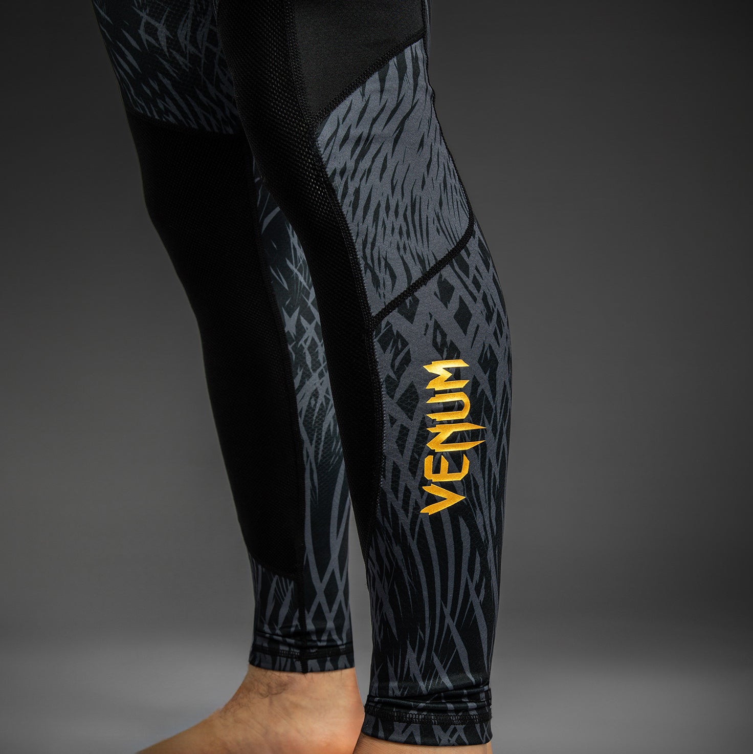 Venum x Chimaev Spats - Black/Grey - Venum
