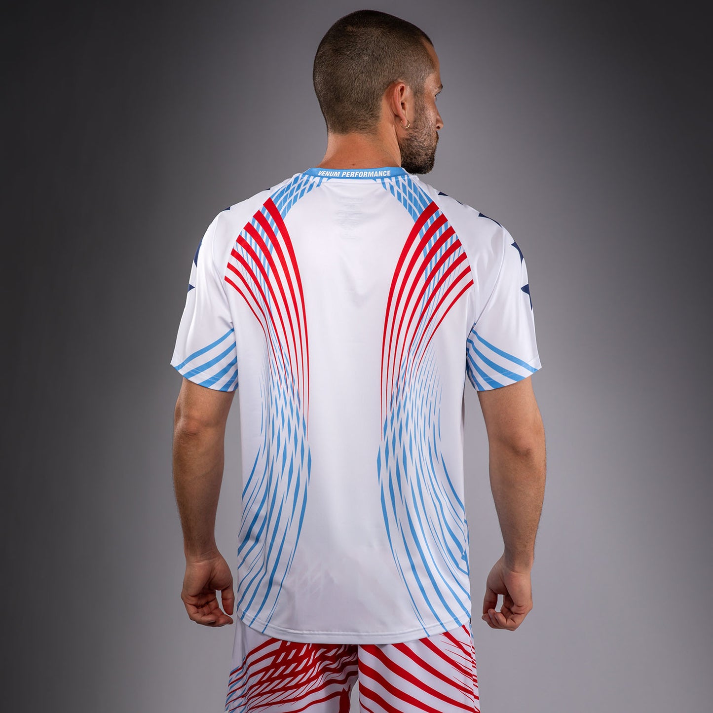 Men's Official UFC Freedom 250 by Venum White Authentic Fight Night Walkout Jersey