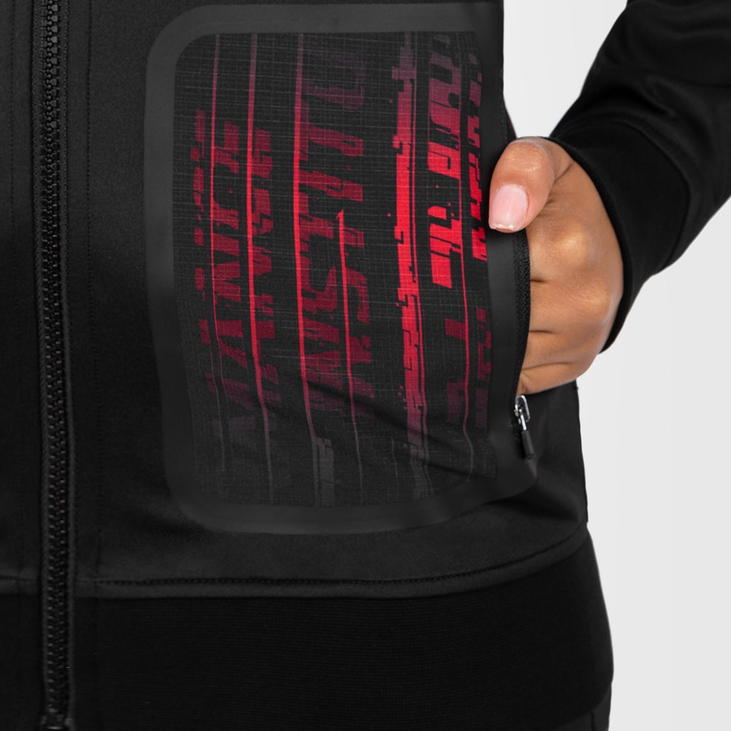 UFC Venum Performance Institute 2.0 Women’s Zip Hoodie - Black/Red