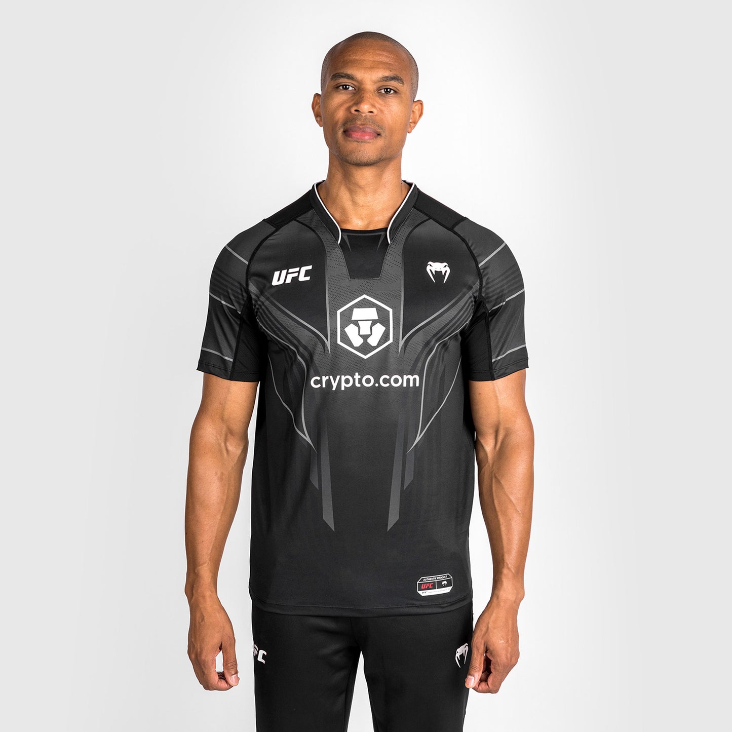 UFC Venum Personalized Authentic Fight Night 2.0 Kit by Venum Men's Walkout Jersey - Black