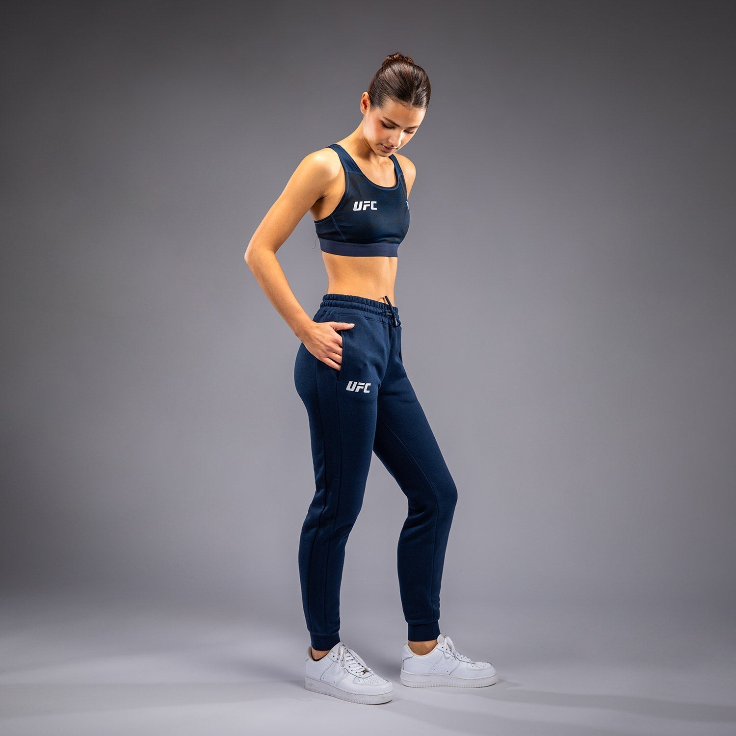 UFC Fusion by Venum Fight Week Women’s Cotton Pant - Solid Oceanic Blue  product-type_Jogging Pants Venum