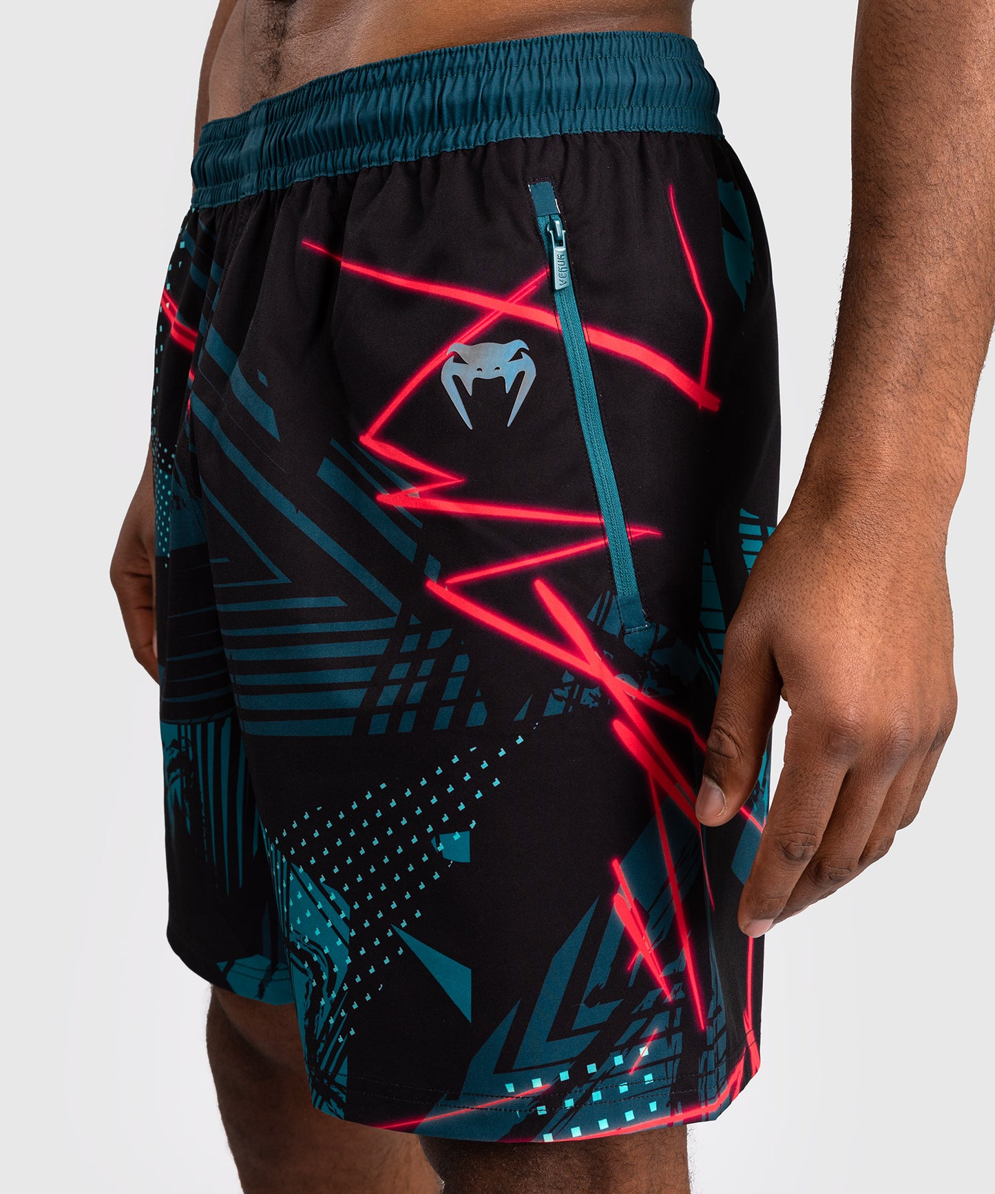 Men’s UFC Fusion By Venum Miami Edition Black Fight Week Performance Shorts