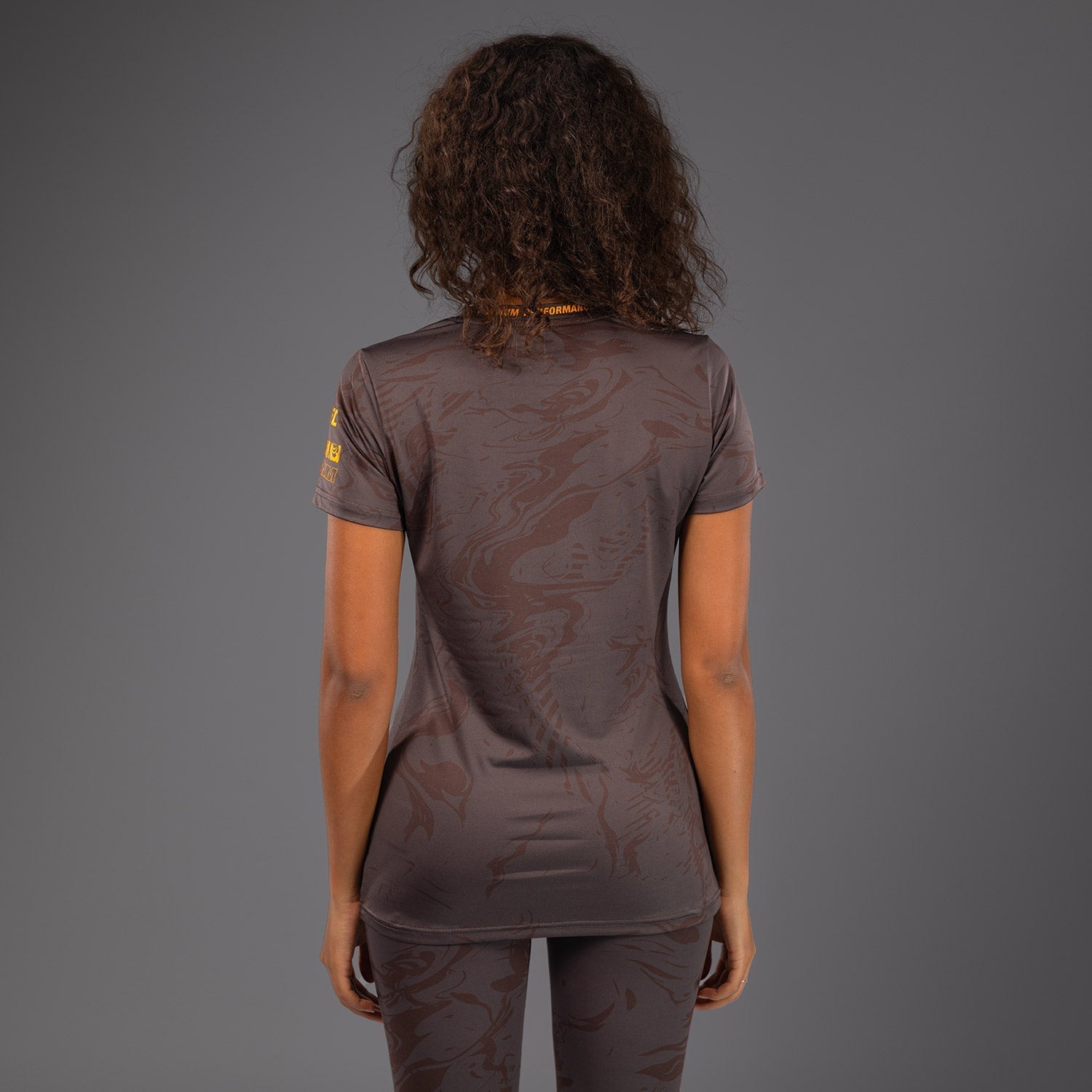 UFC Fusion by Venum Fight Week Women's Dry-Tech T-Shirt - Earthen