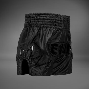 Venum Inferno Muay Thai Shorts - Black/Black
