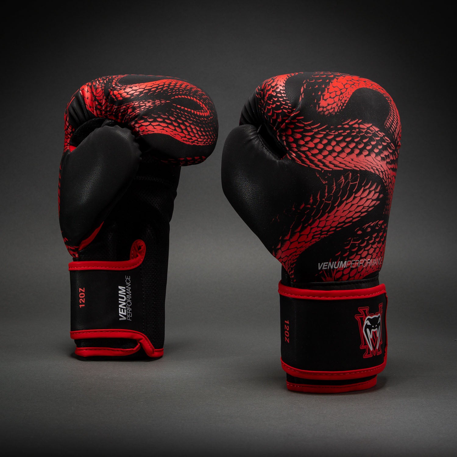 Venum ボクシンググローブ 12 oz 赤黒 Venum Matupa Boxing Gloves - Black/Red/Silver - Venum