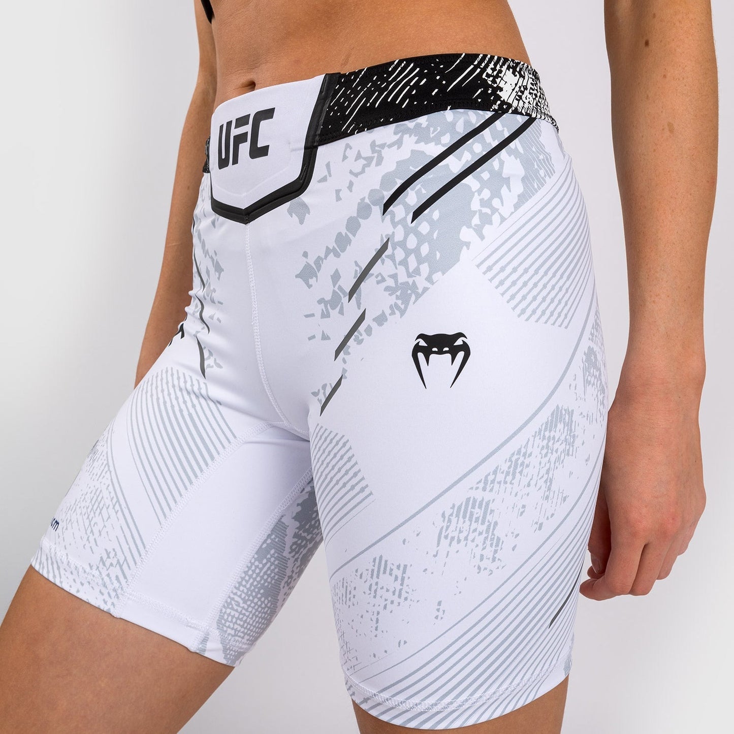 UFC Adrenaline by Venum Authentic Fight Night Women’s Vale Tudo Short - Long Fit - White