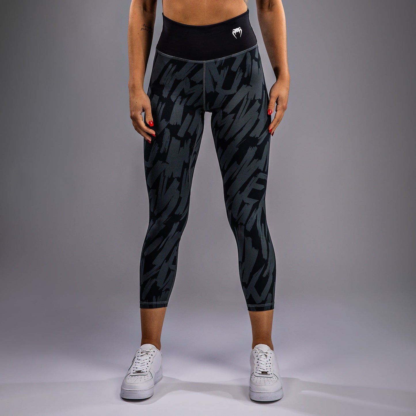 Venum Graffiti Women’s 7/8 Leggings - Urban Charcoal
