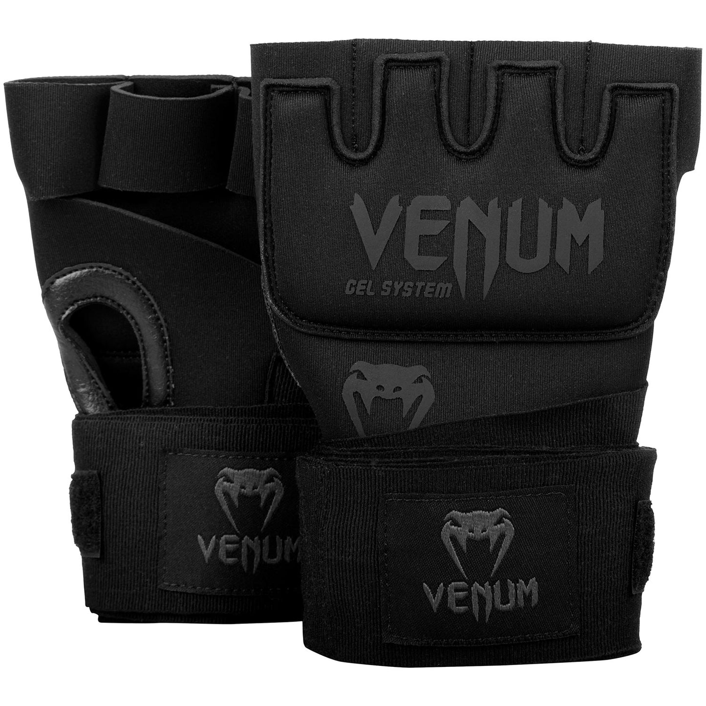 Venum Gel Kontact Quick Wraps - Black/Black