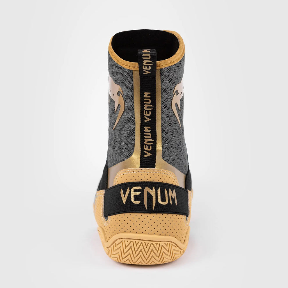 Venum Elite Boxing Shoes - Black/Beige - Venum display picture 2