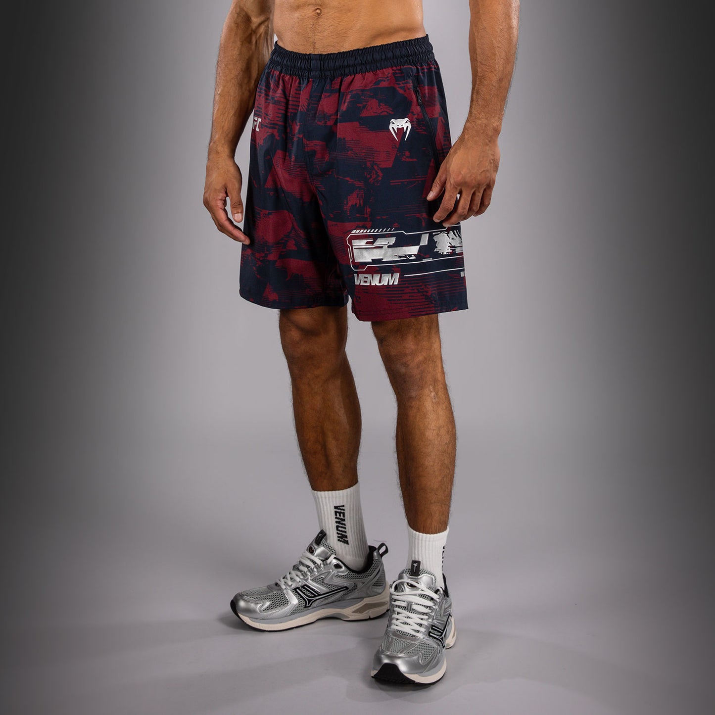 Men’s UFC Zenith by Venum Burgundy Authentic Fight Week Performance Short