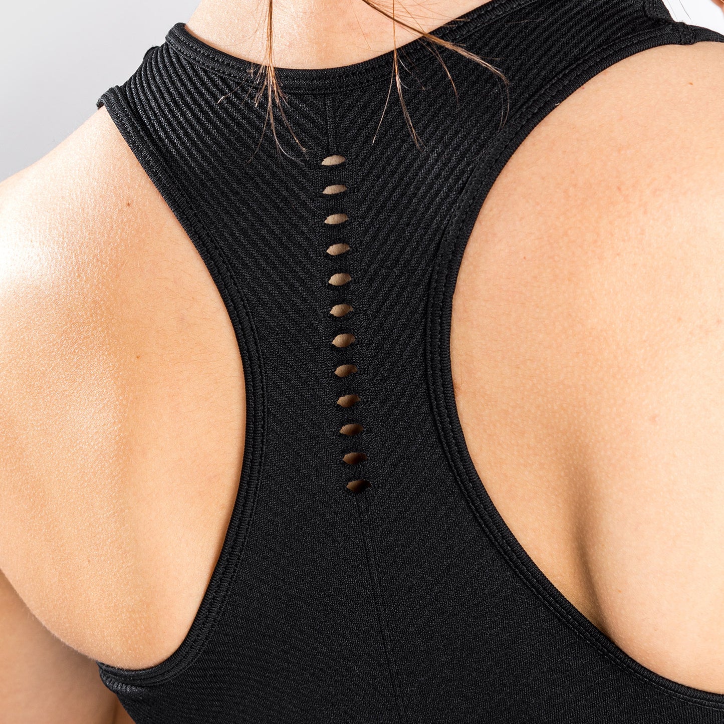 Venum Sparring Seamless Sports Bra - For Women - Black
