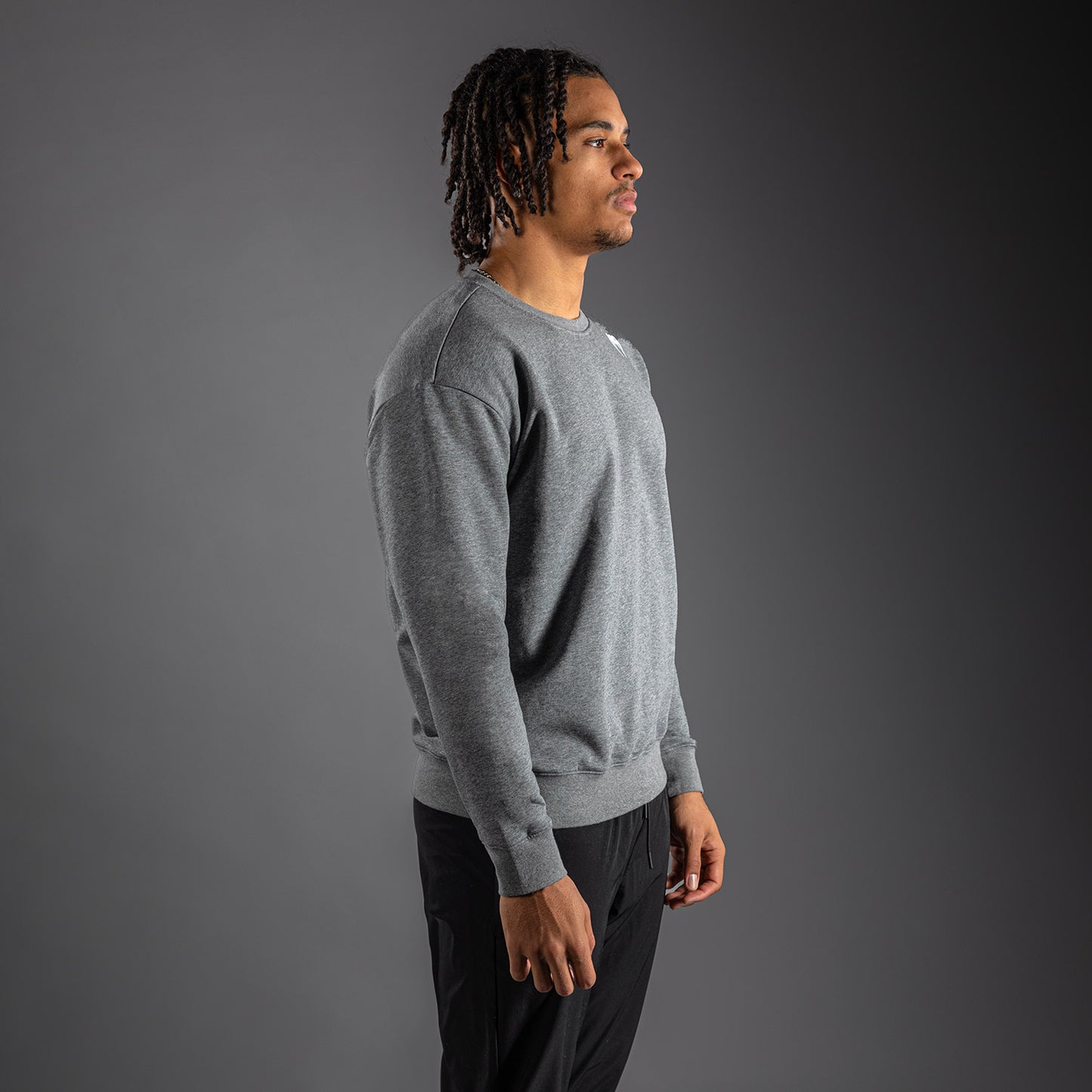 Venum Lineup Fleece Crew - Grey/White