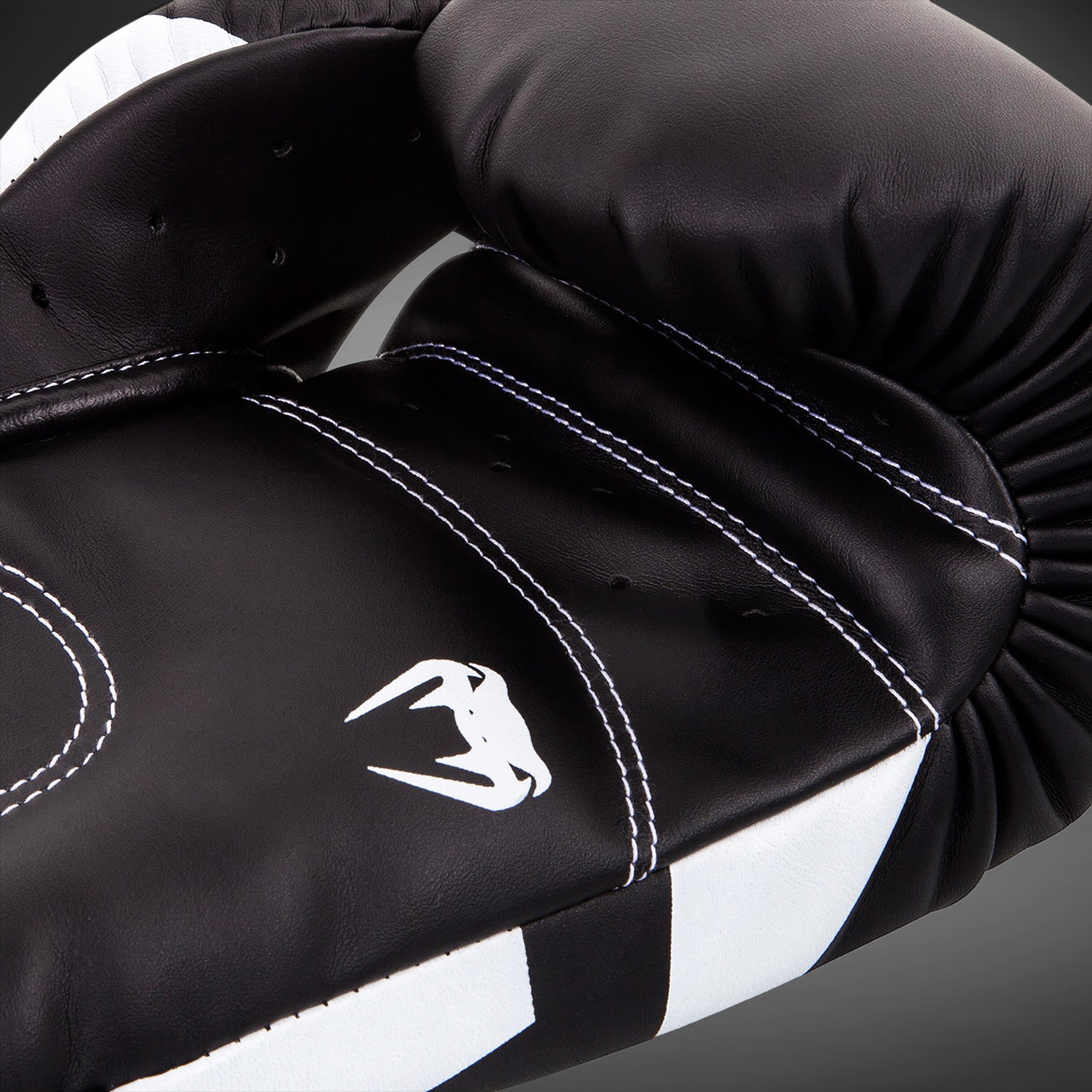 Venum Elite Boxing Gloves - Black/White - Venum