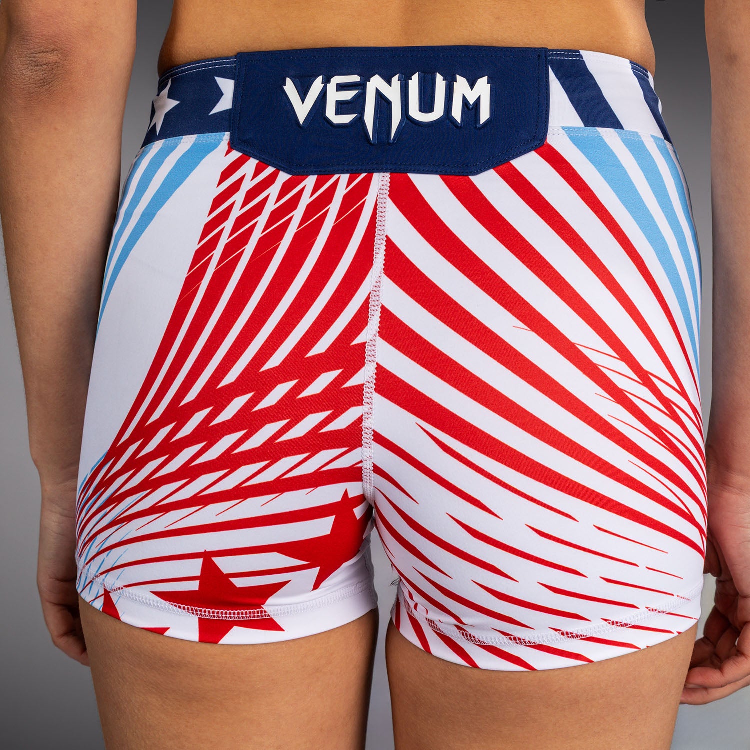 Women's Official UFC Freedom 250 by Venum White Personalized Authentic Short Fit Vale Tudo Short  product-type_Compression shorts Venum