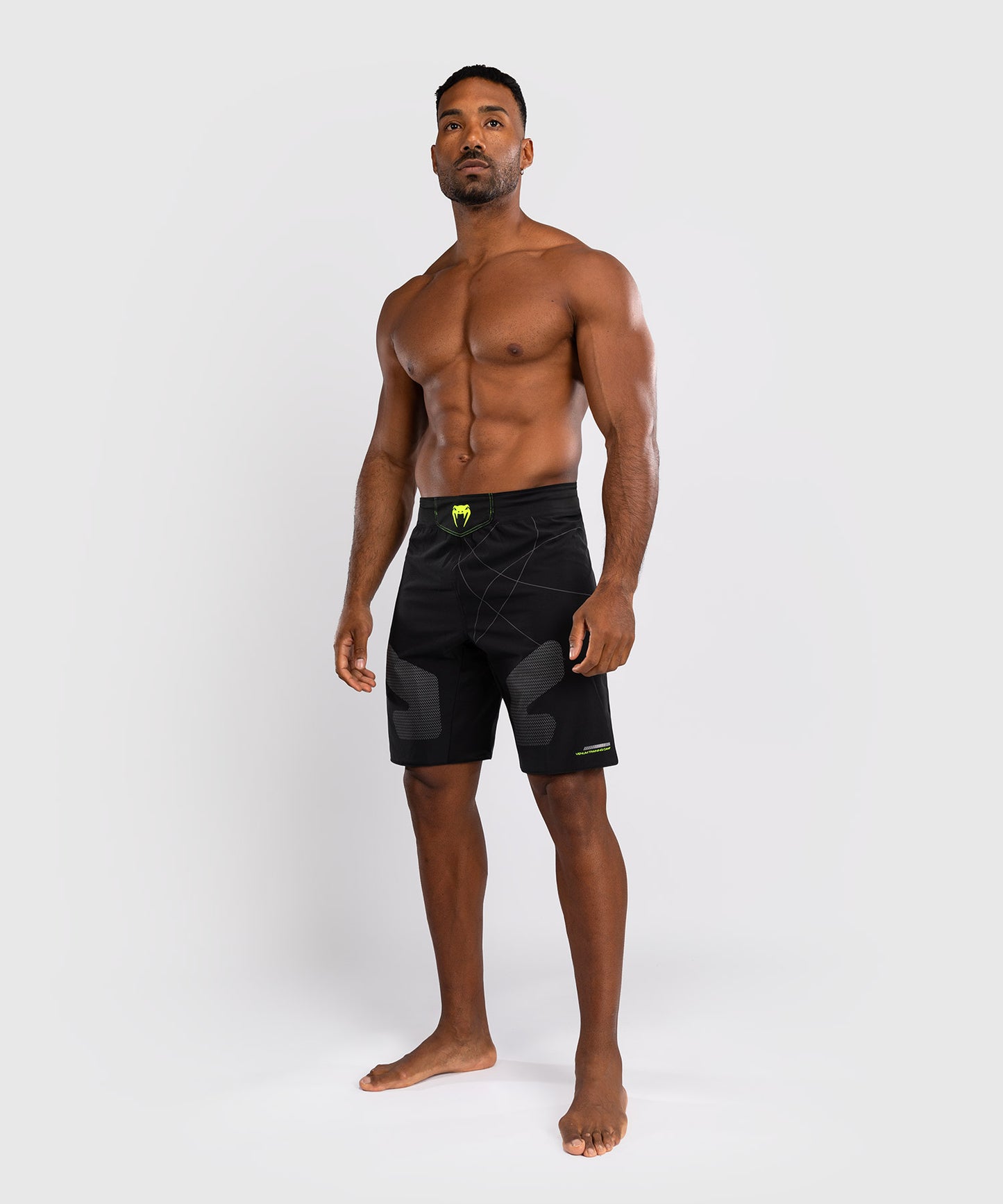 Venum Training Camp 4.0 Fight Short - Black/Neon Green