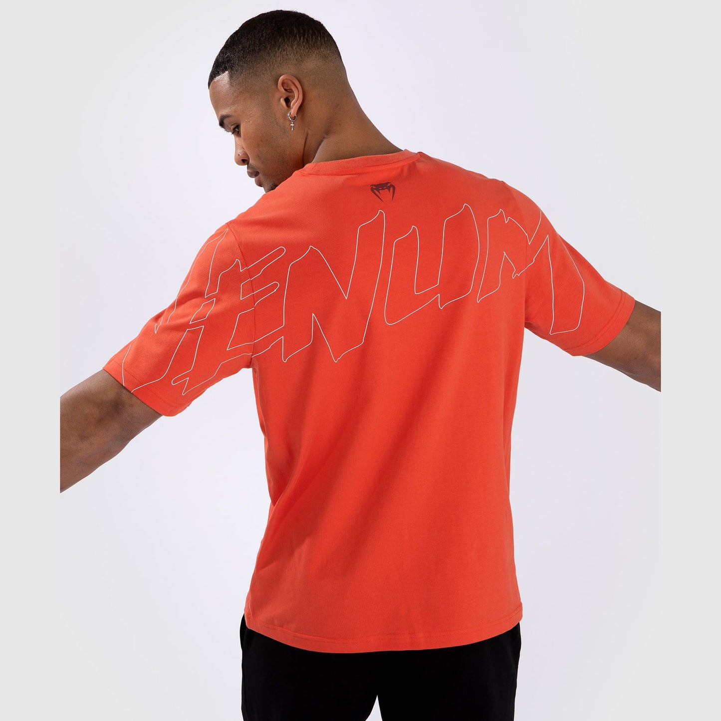 Venum Snake Print T-Shirt - Fluo Orange