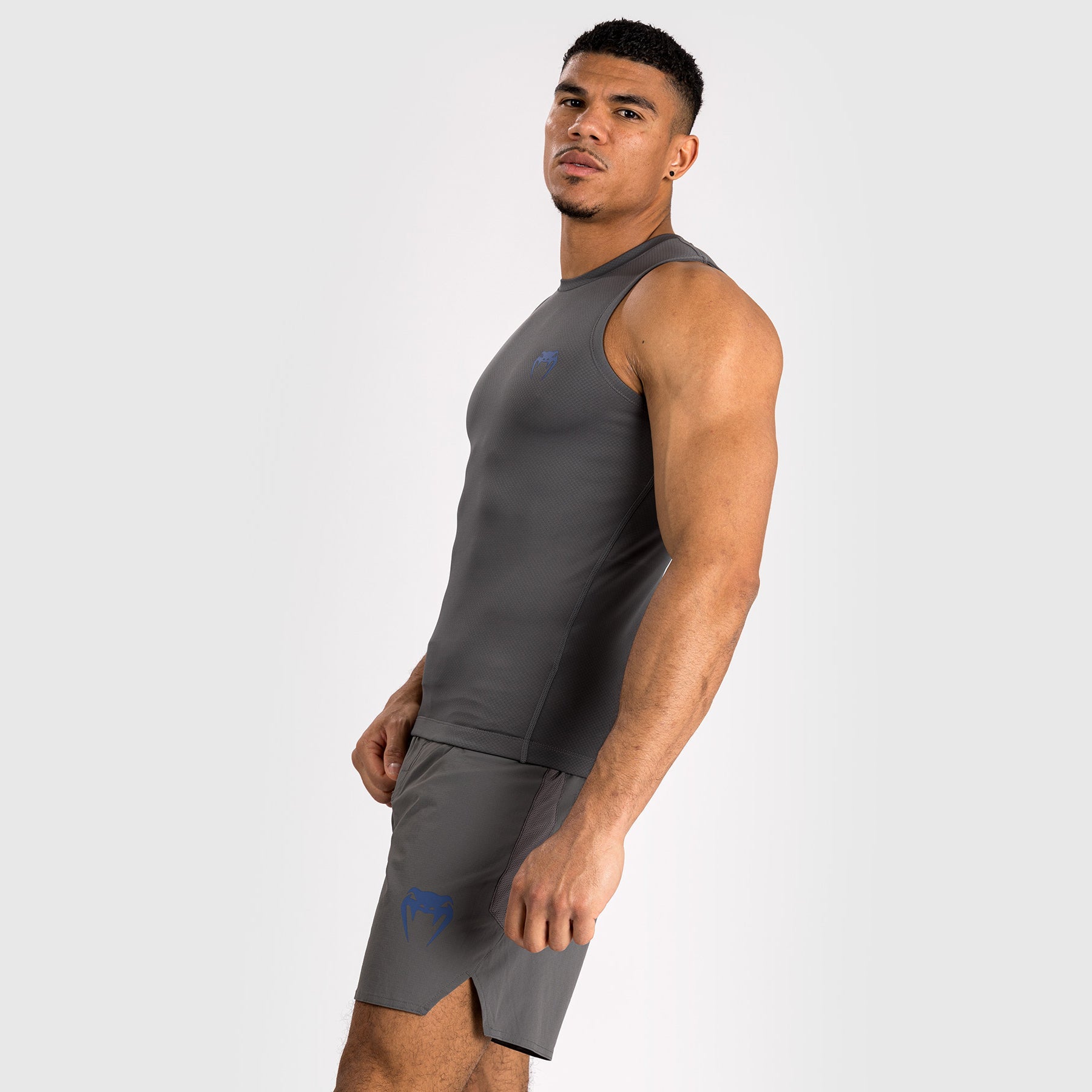 Venum Contender Men's Sleeveless Rashguard - Grey - Venum