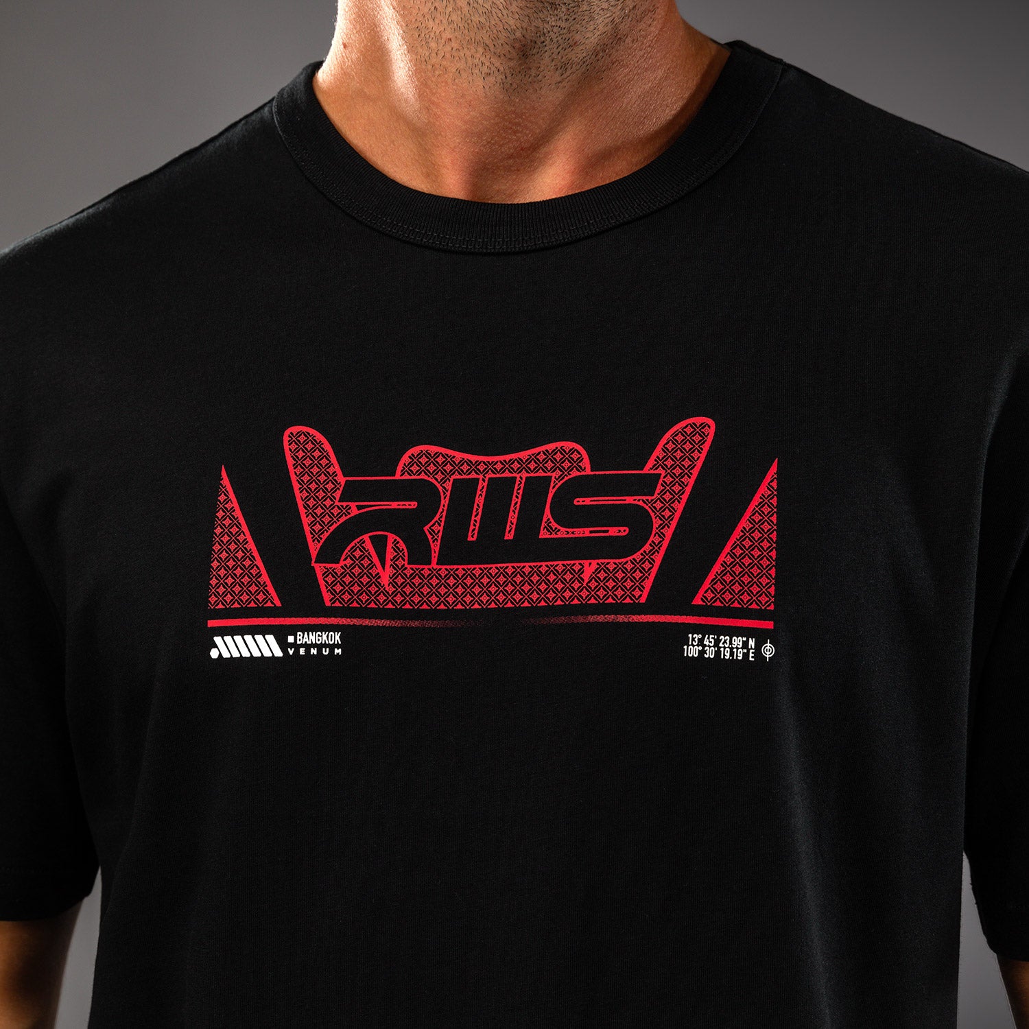 Venum x RWS 2.0 T-Shirt - Black/Red - Venum
