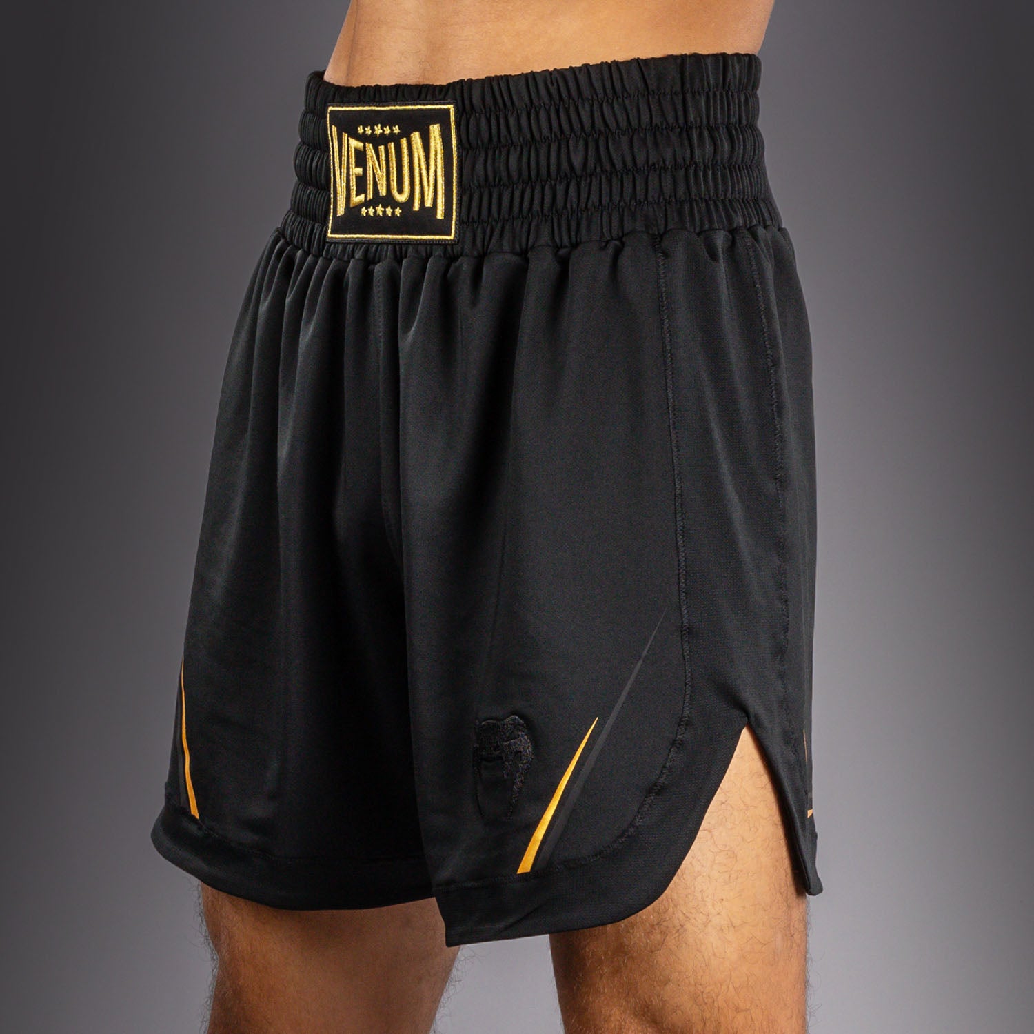 Venum G-Core Boxing Shorts - Black/Gold  product-type_Boxing shorts Venum