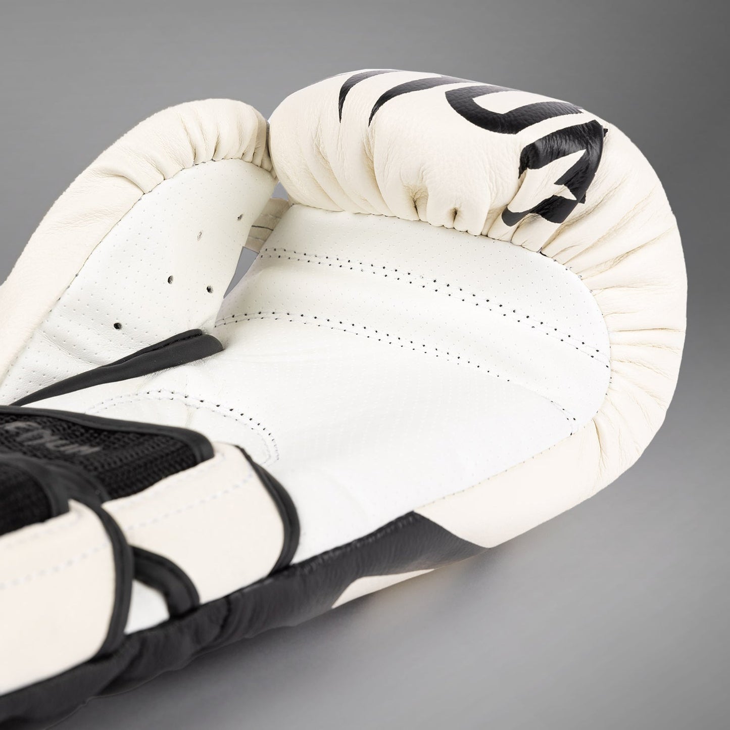 Venum Reverso Boxing Gloves - Snow White / Black
