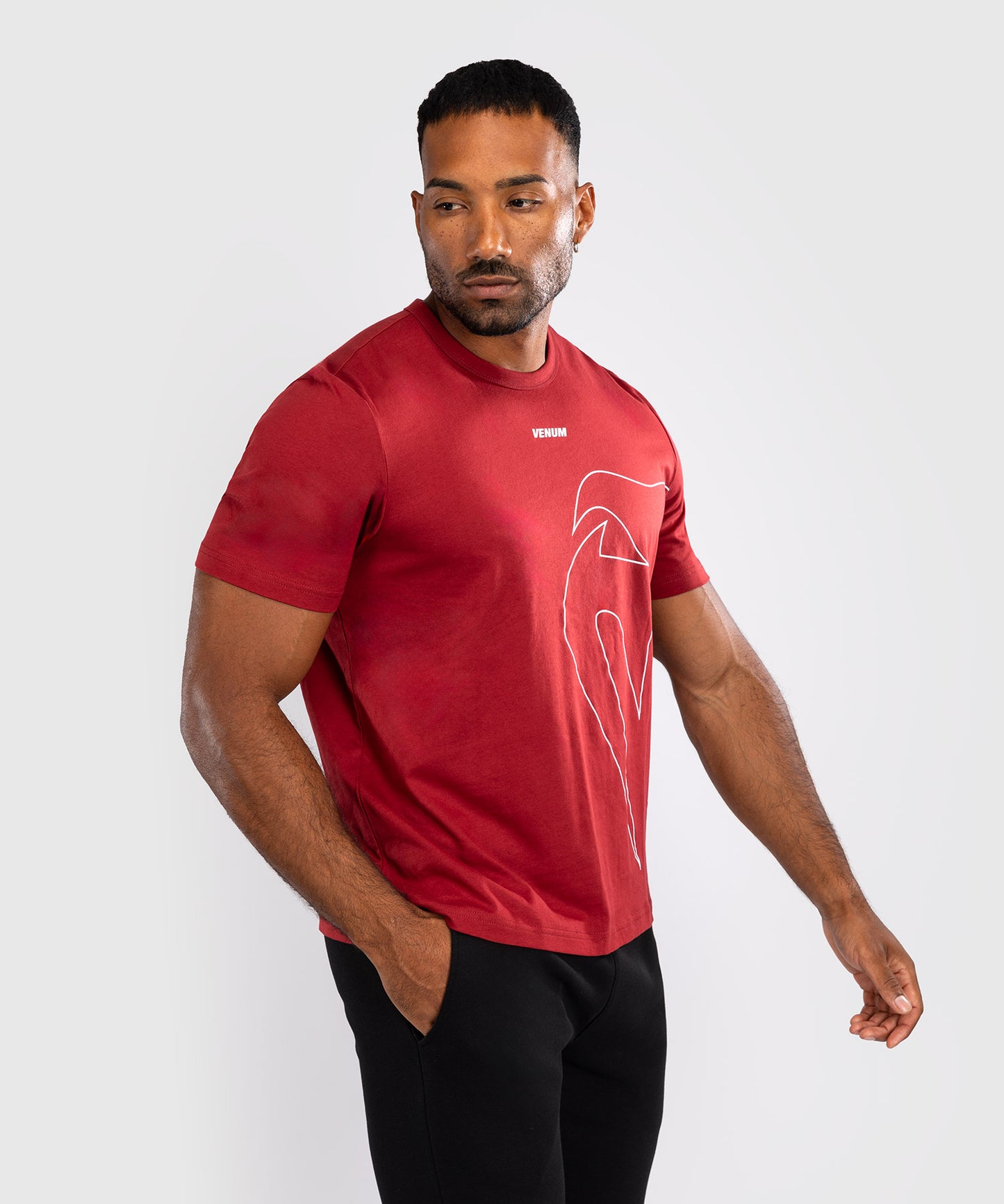 Venum Giant Connect T-Shirt - Red Carmin