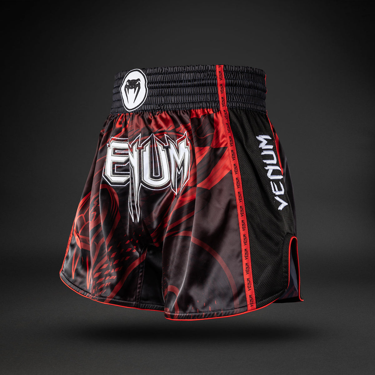 Crimson Viper 2.0 Muay Thai Shorts Black/Red