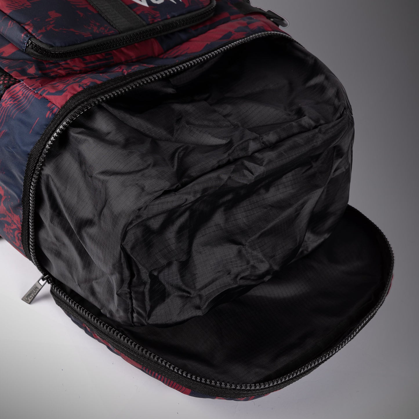 UFC Zenith by Venum Fight Week Sports Bags Navy Blue/Burgundy/Silver Personalized