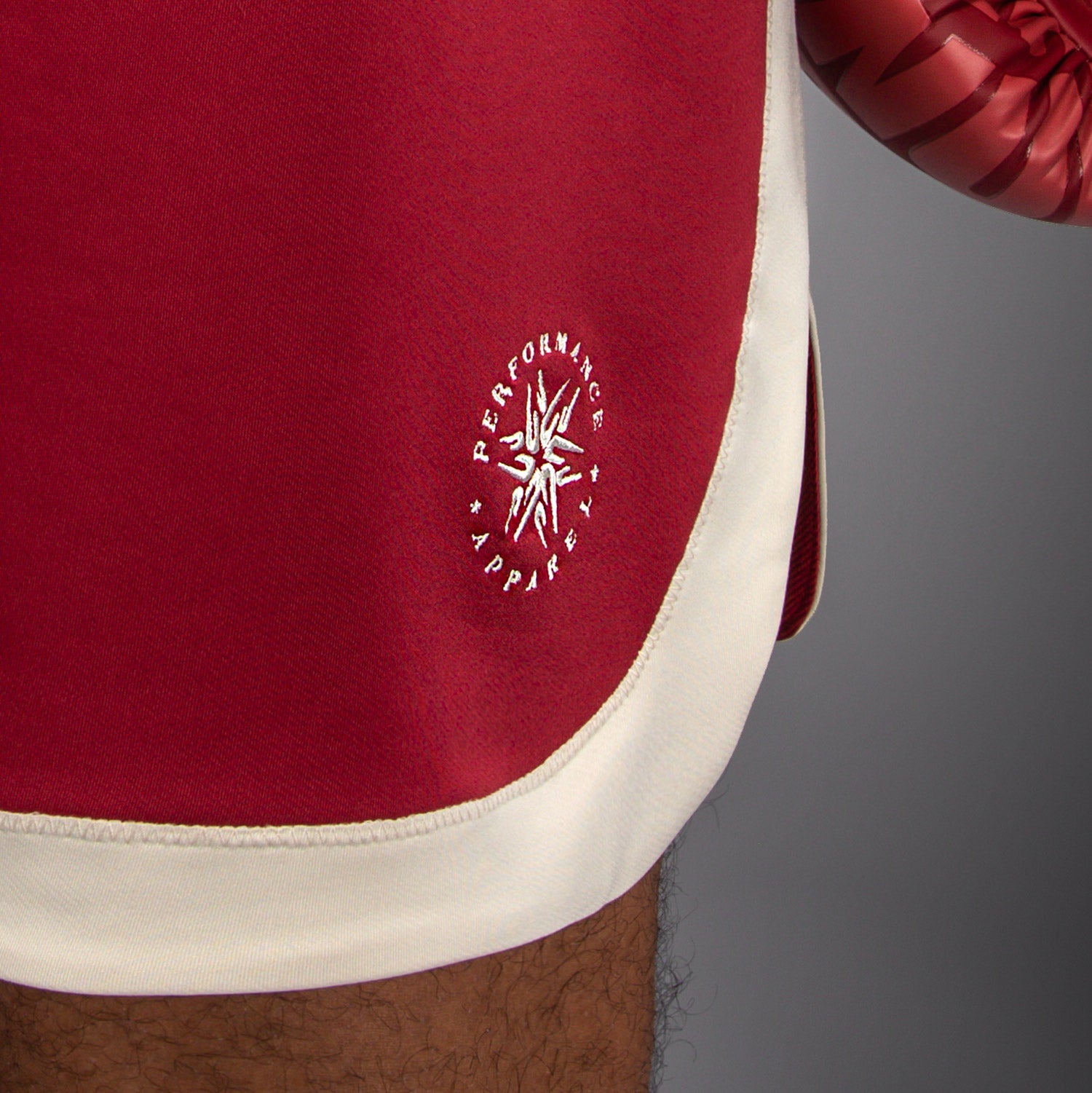 Venum Classic Boxing Shorts – Ruby Red/Ivory  product-type_Boxing shorts Venum