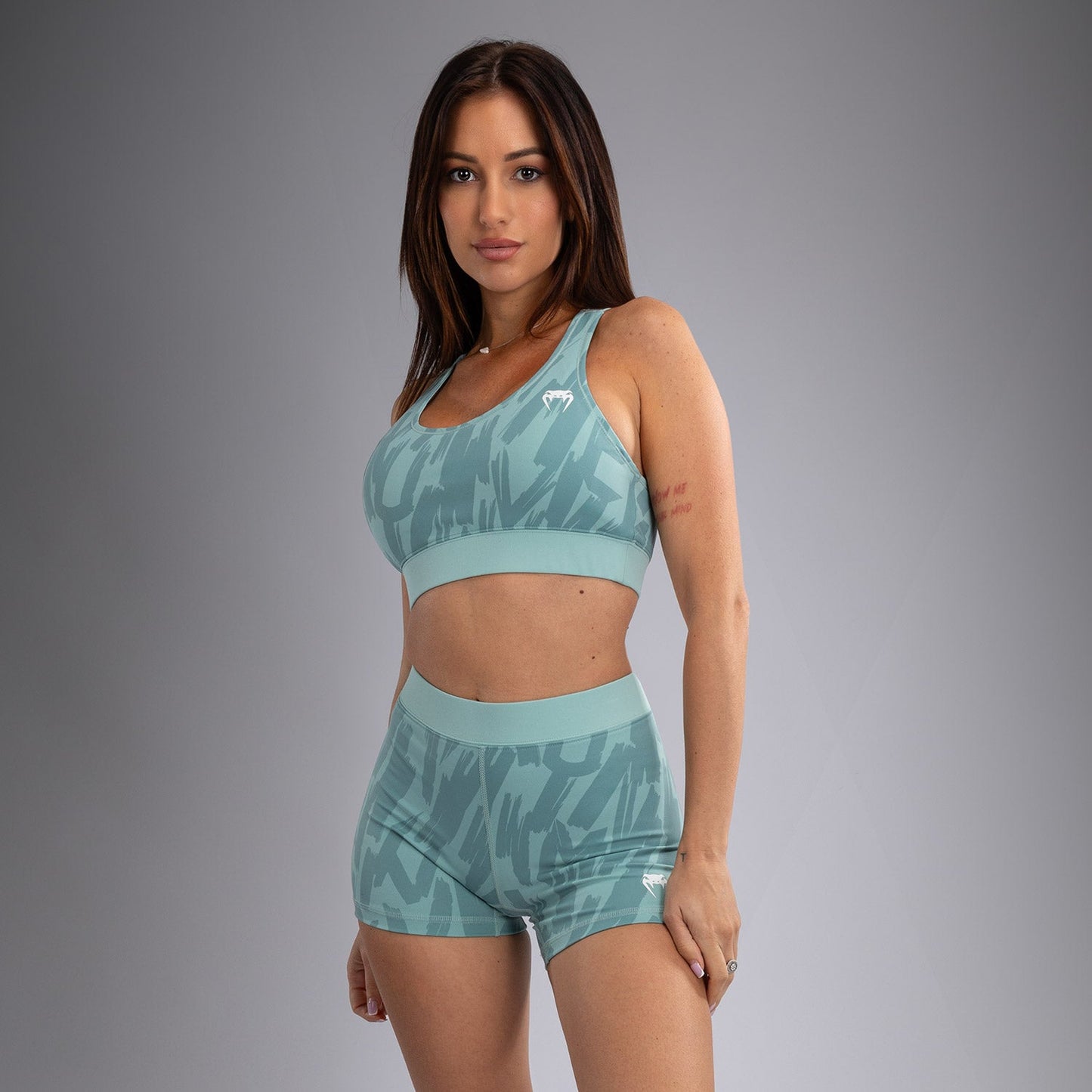 Venum Graffiti Women’s Sports Bra - Aqua