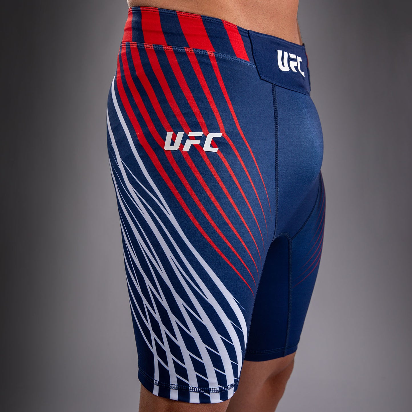 Men's Official UFC Freedom 250 by Venum Blue Authentic Fight Night Vale Tudo Short -Nickal