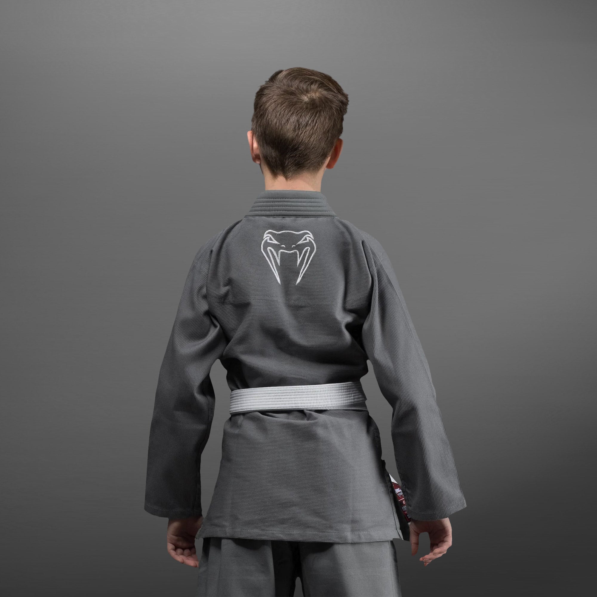 Venum Contender Kids BJJ Gi (Free white belt included) - Grey - Venum