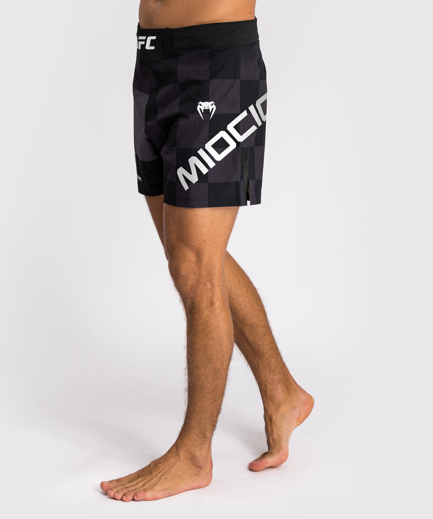Men's UFC Unrivaled by Venum Black Stipe Miocic Short Fit Fight Short
