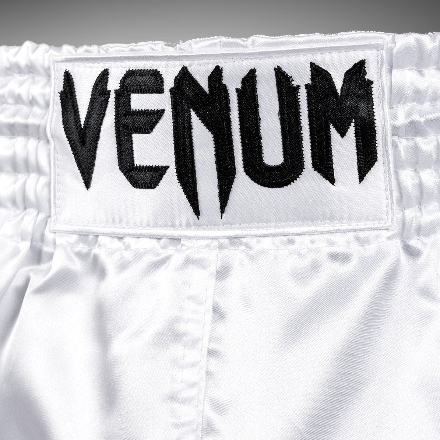 Venum Classic Muay Thai Shorts - White/Black