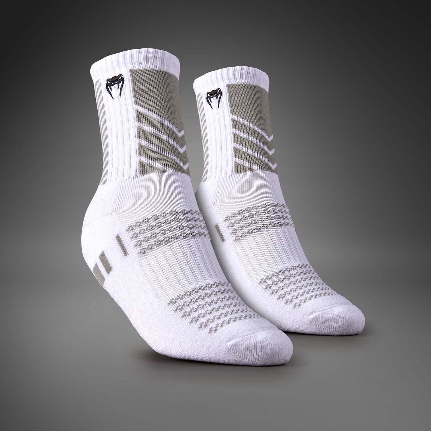 Venum Vector Crew Socks - White/Grey  product-type_Socks Venum