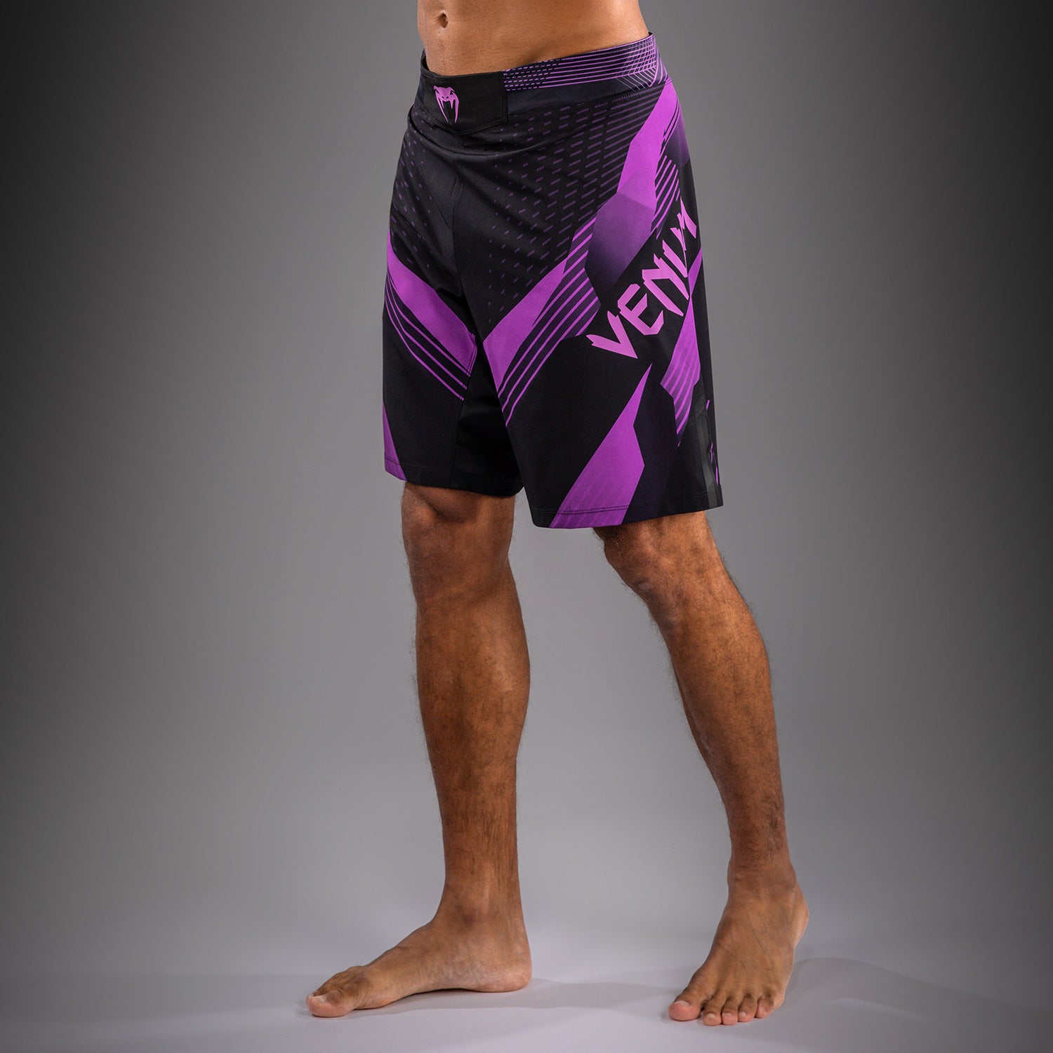 Venum No-Gi 6.0 Fight Shorts - Black/Purple  product-type_MMA Shorts Venum