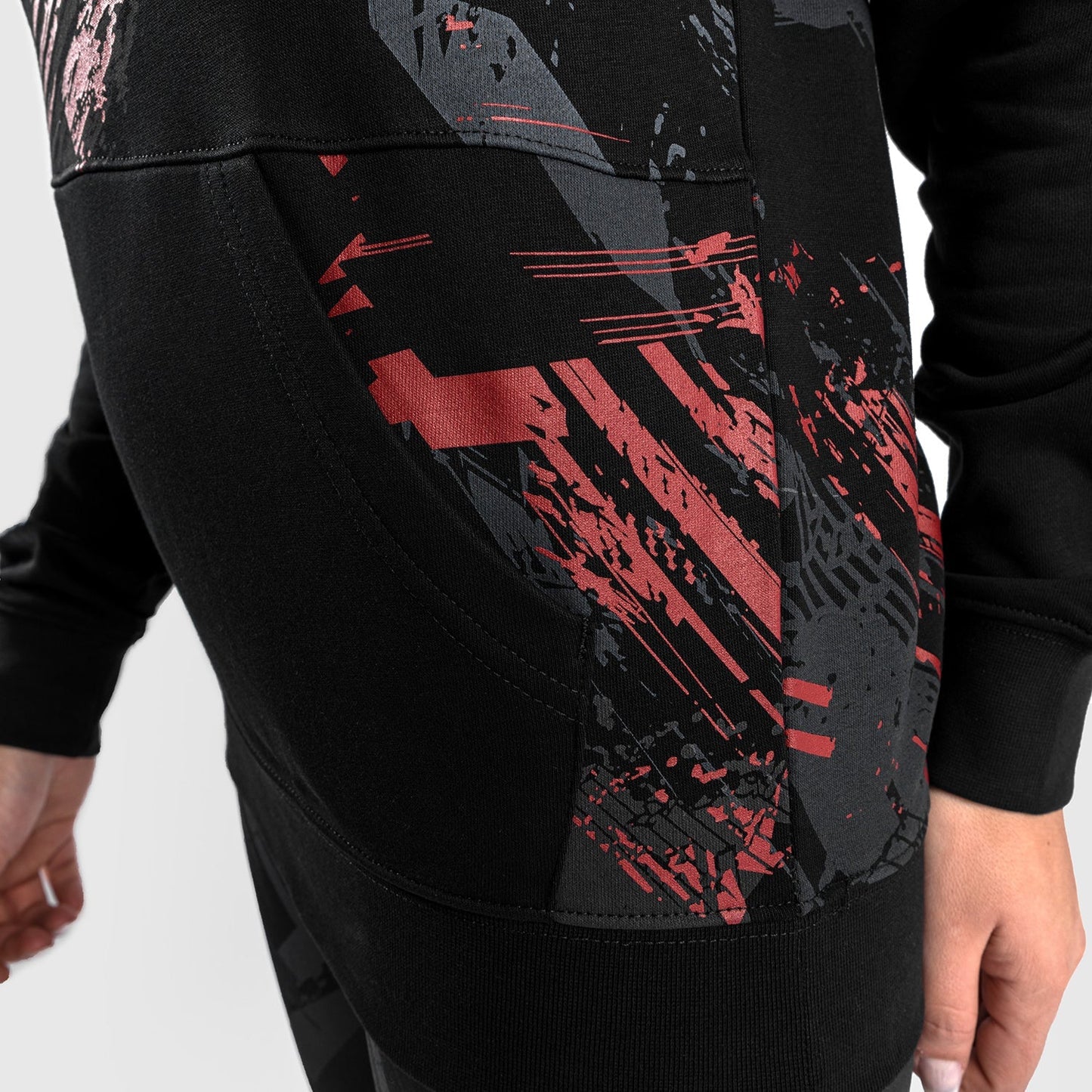 UFC Venum Authentic Fight Week 2.0 Women’s Pullover Hoodie - Black/Red