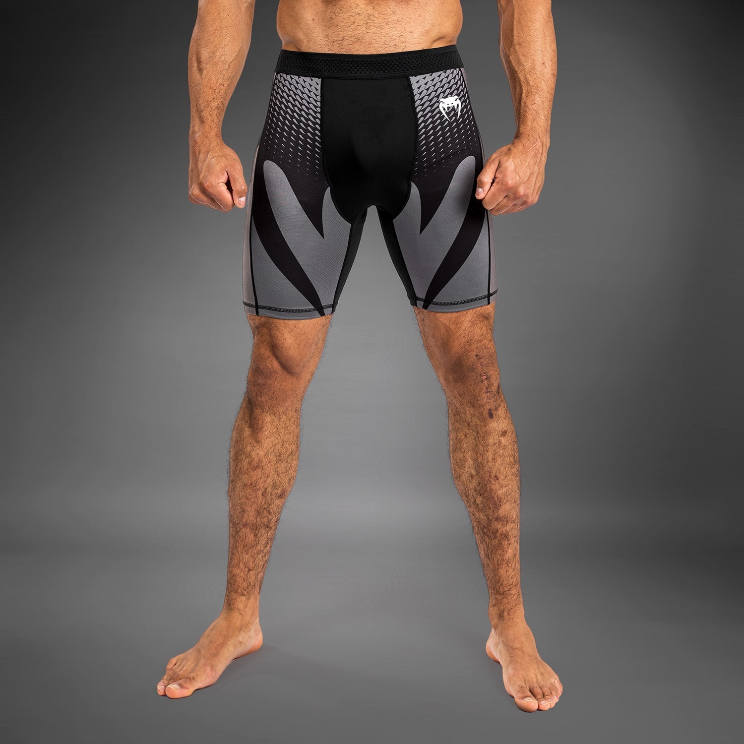 Venum Attack Men's Vale Tudo Short - Black - Venum